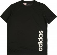 ADIDAS PERFORMANCE Funkční tričko \'YB TR LIN\' bílá / černá