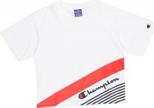 Champion Authentic Athletic Apparel Tričko bílá / námořnická modř / červená