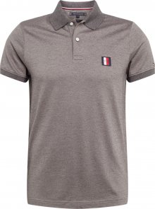 TOMMY HILFIGER Tričko šedý melír