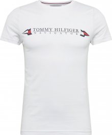 TOMMY HILFIGER Tričko \'Sailing Flags\' námořnická modř / červená / bílá