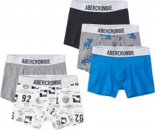 Abercrombie & Fitch Spodní prádlo modrá / šedá / černá