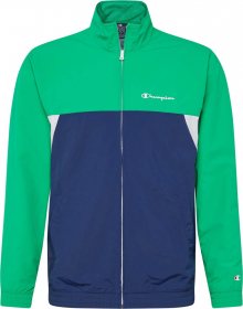 Champion Authentic Athletic Apparel Sportovní bunda zelená / námořnická modř / bílá