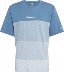 Champion Authentic Athletic Apparel Tričko kouřově modrá / světlemodrá / pastelová modrá