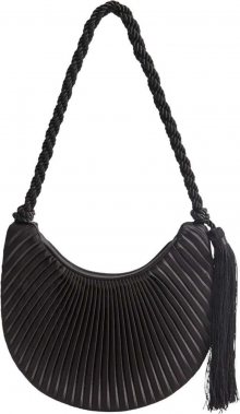 MANGO Taška přes rameno černá