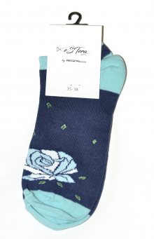 Unisex kotníkové ponožky Regina Socks Estera 0349 tmavě modrá 35-38