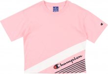 Champion Authentic Athletic Apparel Tričko růžová / bílá / námořnická modř / červená