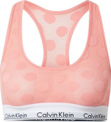 Calvin Klein Underwear Podprsenka \'Unlined\' černá / růžová / bílá