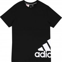 ADIDAS PERFORMANCE Funkční tričko bílá / černá