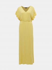 Vero Moda žluté maxi šaty Donna - XS