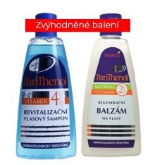 Vivaco Duopack Panthenol šampon + balzám na vlasy letní akce 250 ml + 250 ml