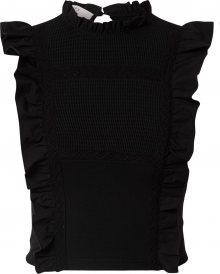 Miss Selfridge Petite Top černá