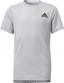 ADIDAS PERFORMANCE Funkční tričko šedá / černá / bílá