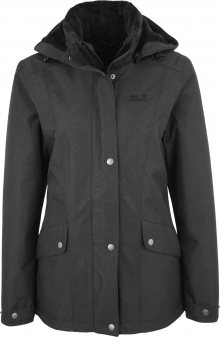 JACK WOLFSKIN Outdoorová bunda \'PARK AVENUE\' antracitová