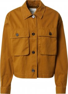 OBJECT Přechodná bunda karamelová