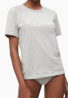 Dámské tričko Calvin Klein QS6105 XS Sv. šedá