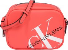 Calvin Klein Jeans Taška přes rameno černá / červená / bílá