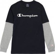Champion Authentic Athletic Apparel Tričko námořnická modř / šedý melír