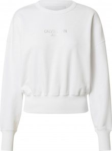 Calvin Klein Jeans Mikina bílá