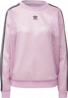 ADIDAS ORIGINALS Mikina fialová / černá