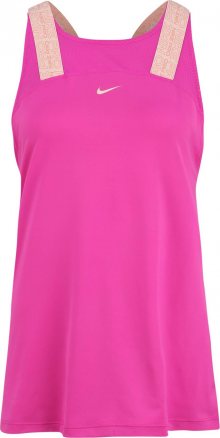 NIKE Funkční tričko pastelově oranžová / pink