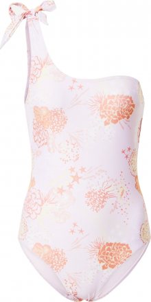 BeckSöndergaard Plavky \'Seabed Oneshoulder\' oranžová / bílá