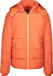 Urban Classics Zimní bunda tmavě oranžová