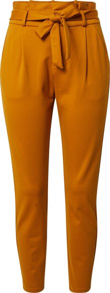VERO MODA Kalhoty se sklady v pase \'Eva\' koňaková