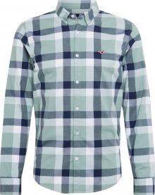 HOLLISTER Košile \'Jun\' pastelově zelená / zelený melír / šedý melír / bílá / mix barev