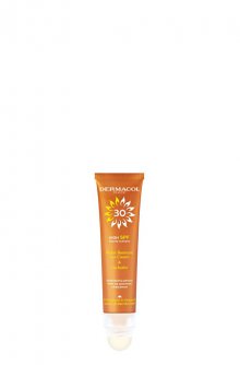 Dermacol Pleťový krém na opalování a balzám na rty Sun SPF 30 (Water Resistant Cream and Lip Balm) 30 ml + 3,2 g