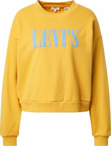 LEVI\'S Mikina \'Diana\' žlutá / světlemodrá