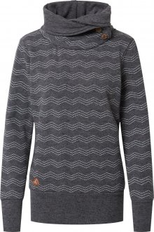 Ragwear Mikina bílá / černý melír