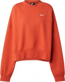 Nike Sportswear Mikina \'Essentials\' oranžově červená