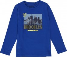 BLUE SEVEN Tričko chladná modrá / námořnická modř / khaki / žlutá / černá / černý melír