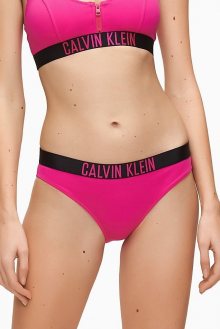 Calvin Klein růžový spodní díl plavek Classic Bikini Pink Glo