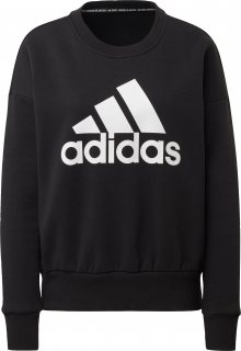 ADIDAS PERFORMANCE Sportovní mikina bílá / černá
