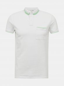Bílé pánské polo tričko Tom Tailor Denim - M