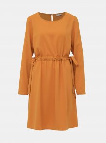 Oranžové šaty VILA Sarina - M