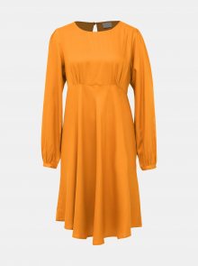 Oranžové šaty VILA Monnie - S