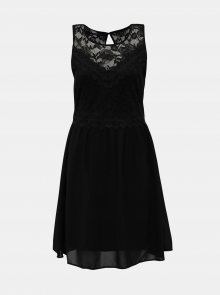 Černé krajkové šaty VILA Sallisa - M