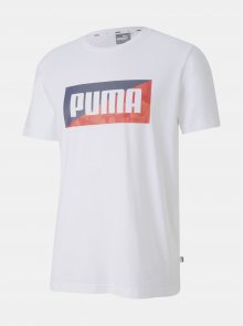 Bílé pánské tričko Puma - L