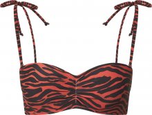Shiwi Horní díl plavek \'Havana Julie\' hnědá / rezavě červená / černá