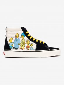 The Simpsons Sk8-Hi Tenisky Vans Černá