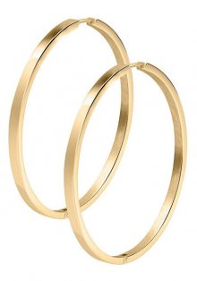 Tamaris Pozlacené náušnice Kim kruhy TJ081-TJ084-TJ087 30 mm