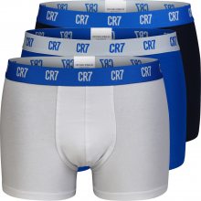 CR7 - Cristiano Ronaldo Boxerky modrá / černá / bílá