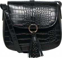 ONLY Taška přes rameno \'PAMELA SNAKE SADDLEBACK CROSSOVER\' černá