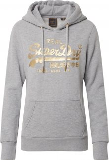 Superdry Mikina šedý melír / bronzová