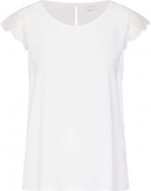 VILA Halenka \'VIOLLI S/S TOP\' bílá