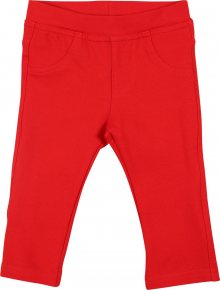 UNITED COLORS OF BENETTON Kalhoty ohnivá červená