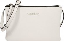 Calvin Klein Taška přes rameno \'Everyday Duo\' zlatá / bílá / černá