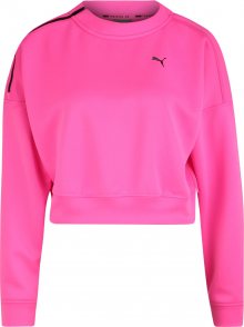 PUMA Sportovní mikina pink / černá